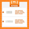Kit - Raspadores Silicone Prmog05 Mogmix - Progás