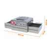 Forno Profissional Industrial Para Pizzas Até 40cm Gás Alta Produção Inox Prfe-400G 220v - Progás