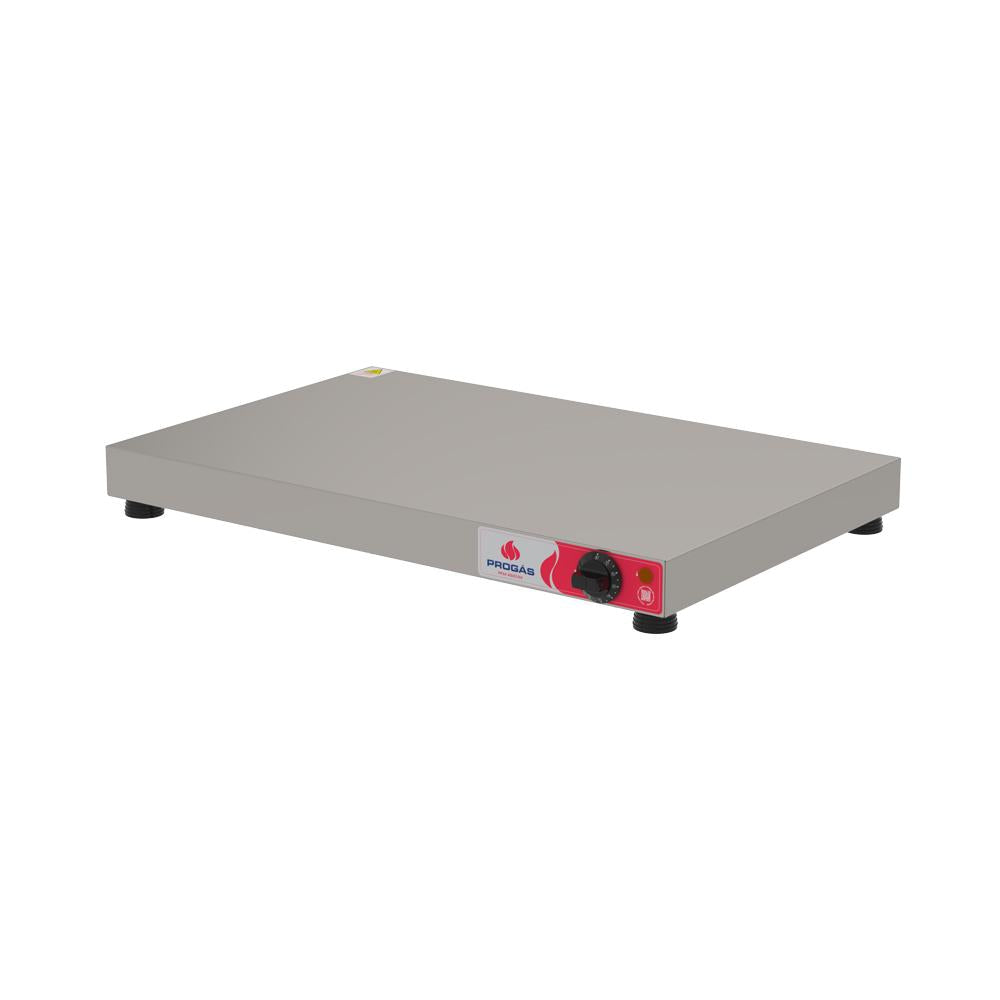 Pista Quente Elétrica Mesa Aquecida De Alimentos Inox Placa De Aquecimento 70cm PRMAQ7 220V - Progás P44581