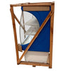 SEMINOVO - Vitrine Panorâmica Seca 1,20m Vps 1200 Azul - Refrimate