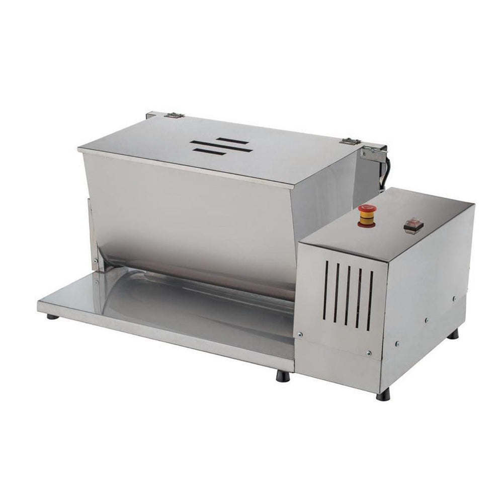 Misturador Inox 25 Kg Com Motor Duplo Para Mistura De Carne e Temperos Bivolt - Malta 3101110
