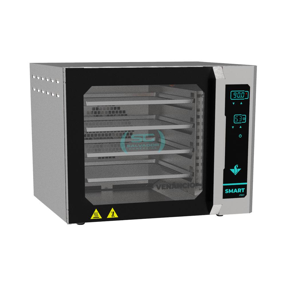 Kit Forno Turbo Elétrico Digital Pro Turquesa FCSP4E 220V + Bancada MES-004 + 4 Assadeiras - Venâncio