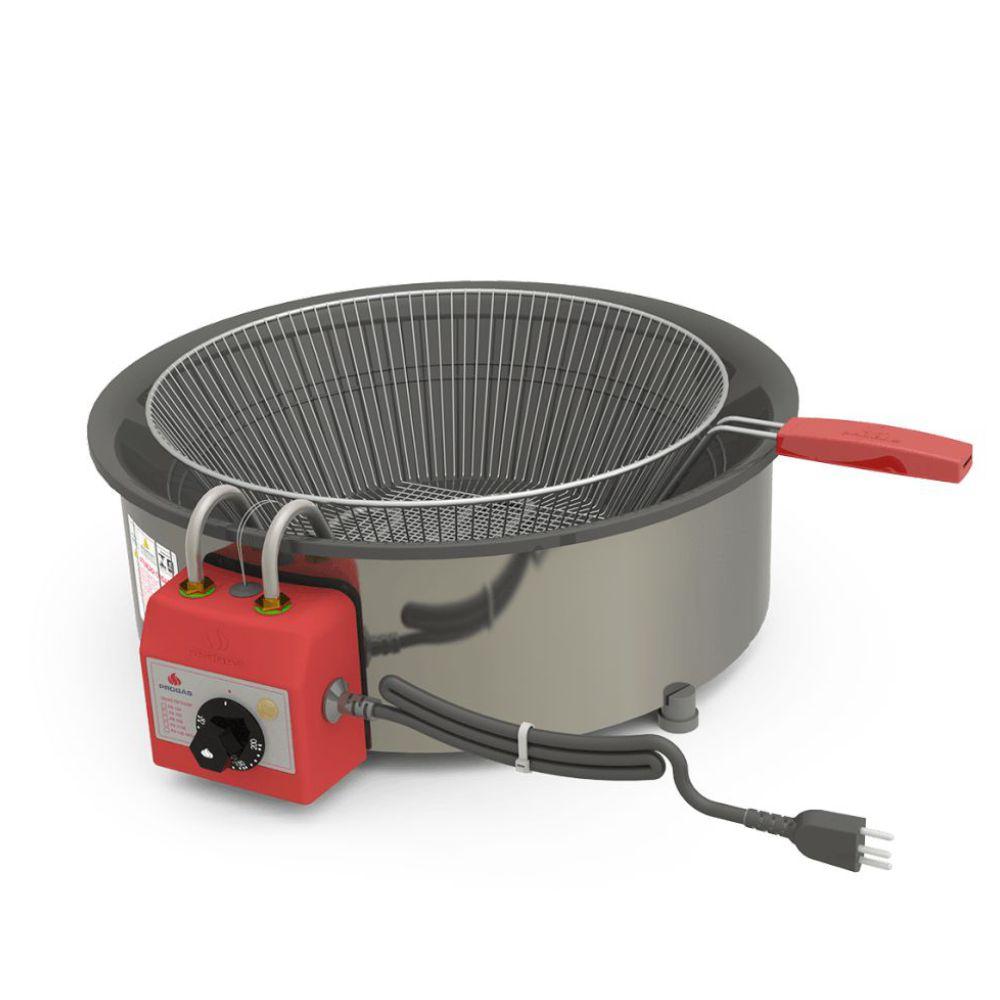 Fritadeira Profissional Elétrica Óleo 14L Tacho Fritador de Mesa PR-14E - Progás