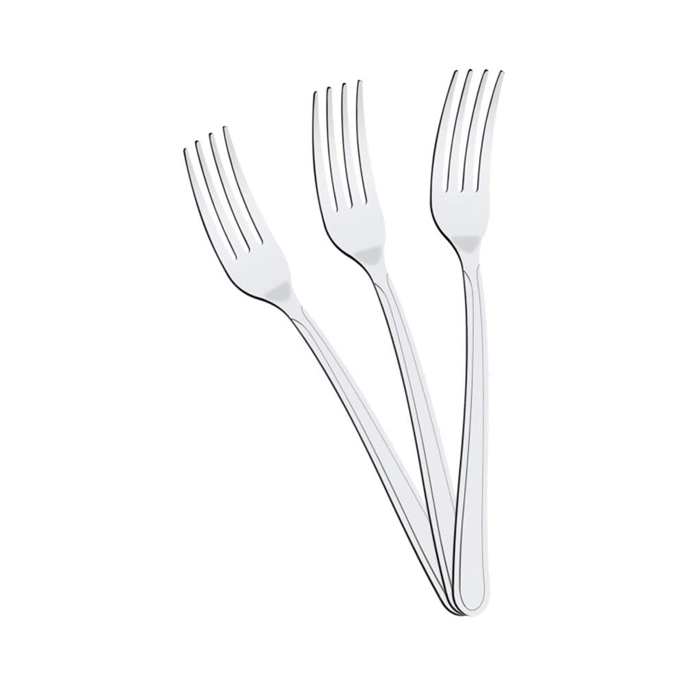 Kit 6 Garfos de Mesa Buzios em Aço Inox GIBAG - Tramontina