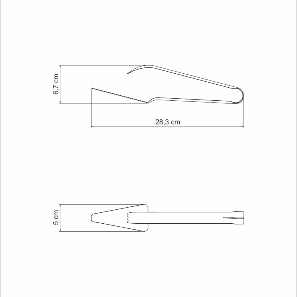 Pegador De Pizza Em Aço Inox Brilho Utility Prático - Tramontina 63800865