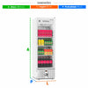 Visa Cooler Multiuso Porta de Vidro 0 a 7 ºc 570l Vcm570pvb Branco/branco 220v - Refrimate