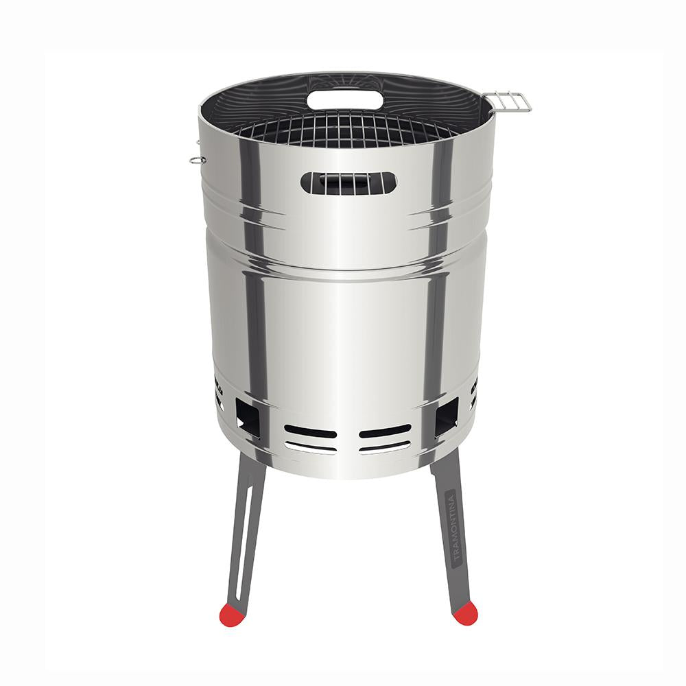 Churrasqueira a Carvão TCP-400 Aço Inox Bandeja Para Carvão em Aço Esmaltado - Tramontina 26500006