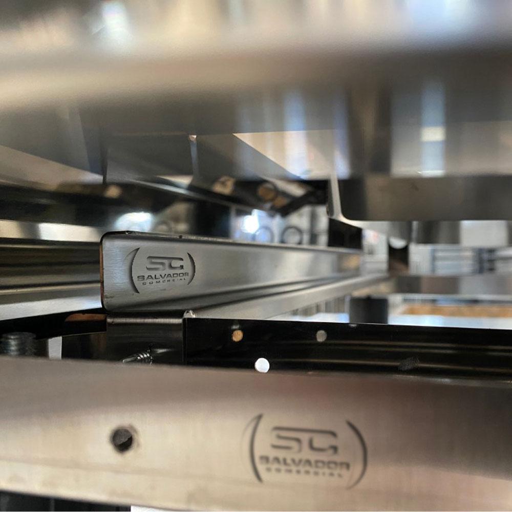 Char Broiler a Gás Profissional Inox Chapa Grill Premium 60cm CHB-60 - Metalcubas