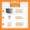 KIT - Forno Turbo Convector Smart Basic Inox FCSB4E 220v + Bancada Mes-004 + 4 Assadeiras - Venâncio