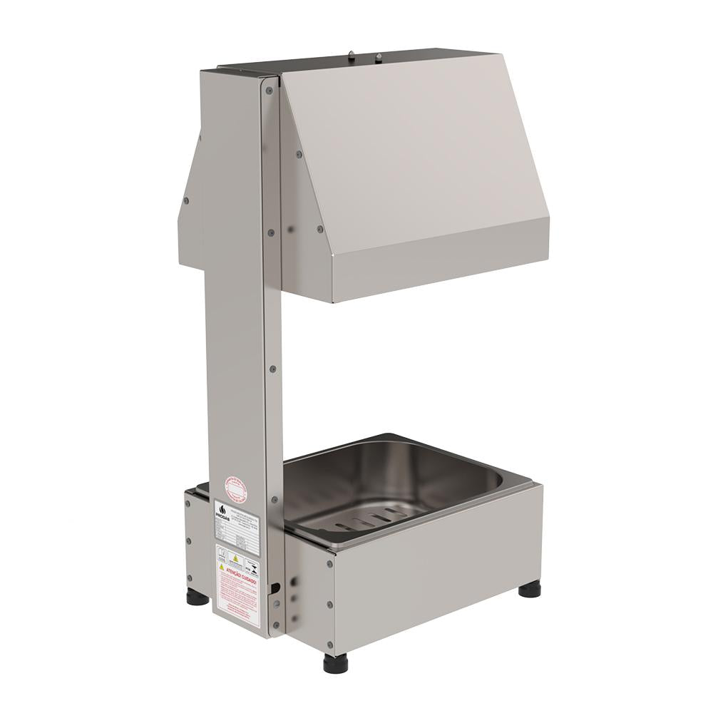 Conservador de Frituras E Alimentos Profissional Inox Elétrico 1 Cuba GN Prcf-10 220v - Progás
