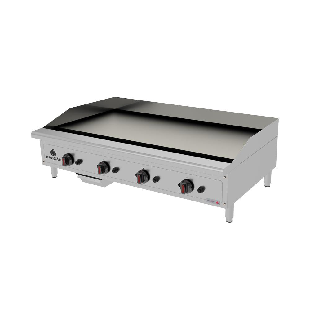 Chapa Lanche Bifeteira a Gás Profissional Para Lanchonetes Inox 120cm PRO-120CH - Progás P44606