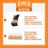 Kit - Faqueiro Plenus 6 Peças + 1 Jogo de Churrasco 12 Peças Dynamic - Tramontina
