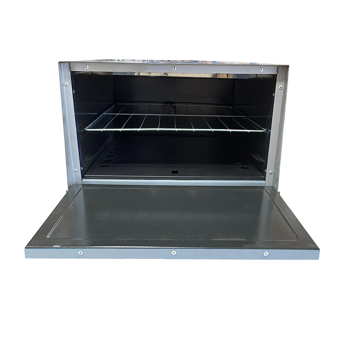Forno A Gás Natural Profissional Porta Inox 90l F70i Para Fogão Maxi - Venâncio 33306