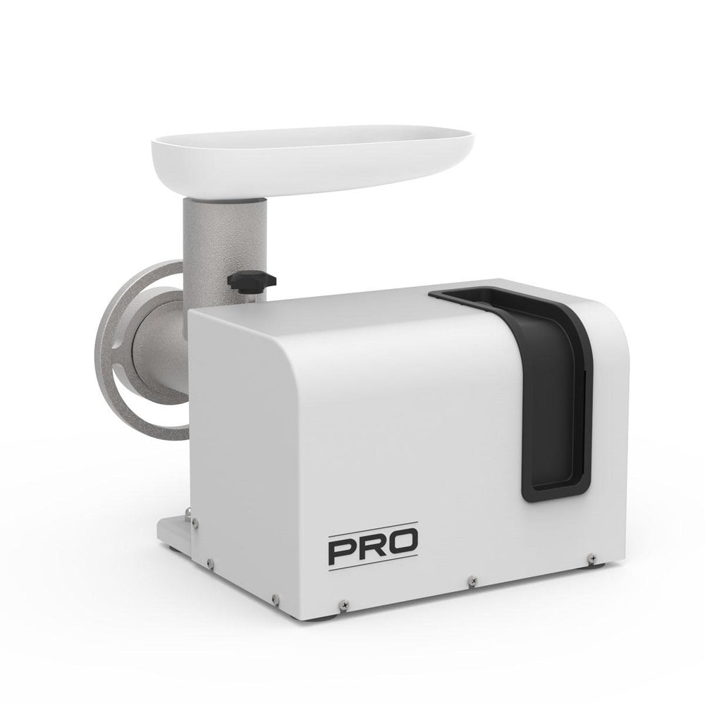 Moedor De Carne e Extrusor Massa Pro Branco Boca 08 Motor 1/3 CV 127V - Anodilar