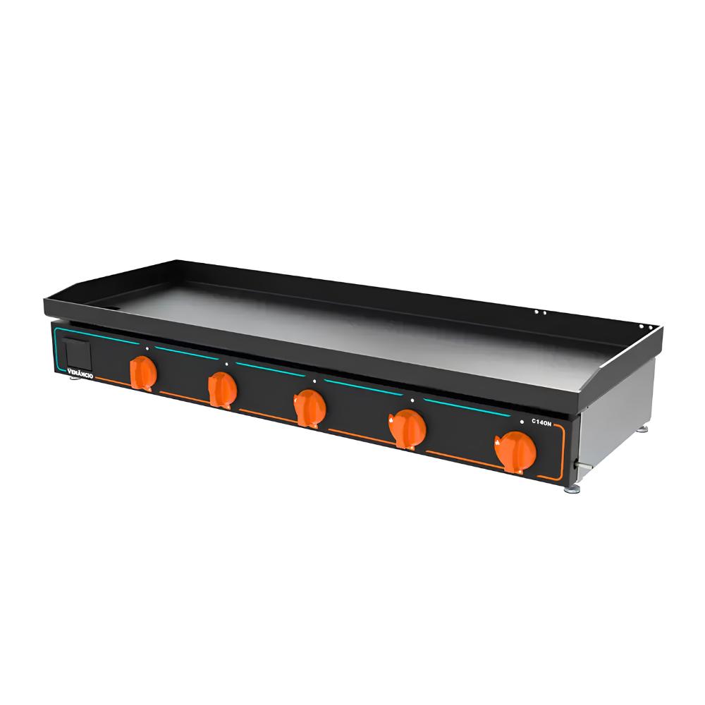 Chapa Bifeteira Profissional Deguste Luxo 6,35mm Gás 140cm C140n New - Venâncio 78427