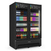 Refrigerador Expositor Vertical Bebidas Duas Portas Vidro 1164l/1257 Vbm3ah All Black Bivolt - Metalfrio