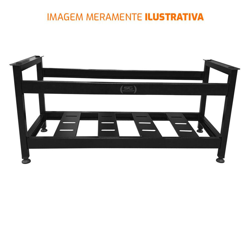 Cavalete Bancada de Apoio Linha Prime Industrial em Aço Inox Pce150 150cm - Venâncio 33710