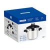 Panela Pressão Presto Aço Inox Fundo Triplo 5 Dispositivos de Segurança 22 cm 6l - Tramontina 62518220