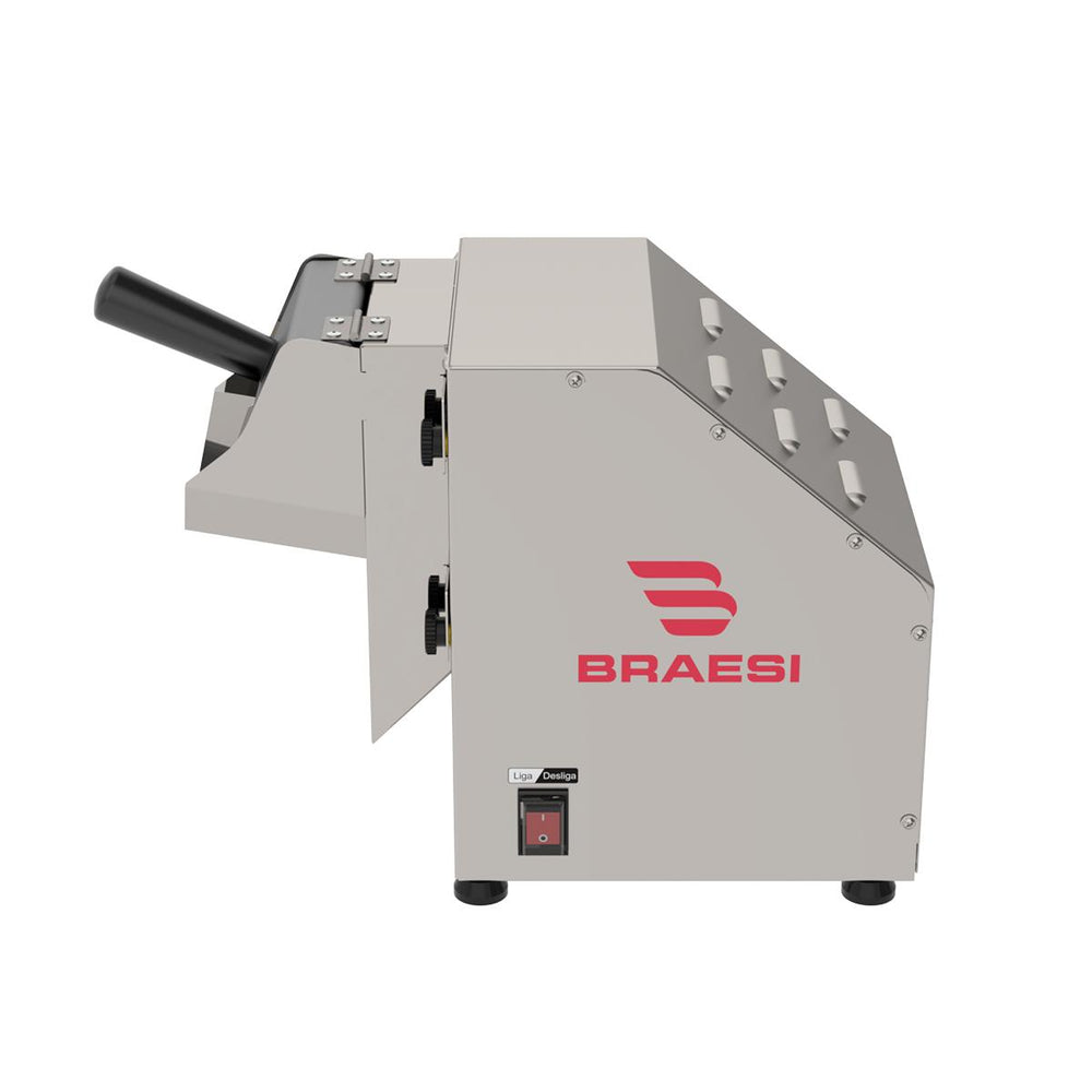 Ralador De Queijo e Coco Elétrico 1/3 CV Industrial 3 Discos Inox 150mm BRQ-10 I Bivolt - Braesi B18744