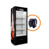 SEMINOVO - Cervejeira Expositor Vertical Porta de Vidro 513l Vn50ah Optima Adesivada  Bivolt (com Transformador) - Metalfrio
