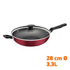 Wok Com Cabo Loreto Alumínio Antiaderente 3,3l Com Espumadeira Tramontina