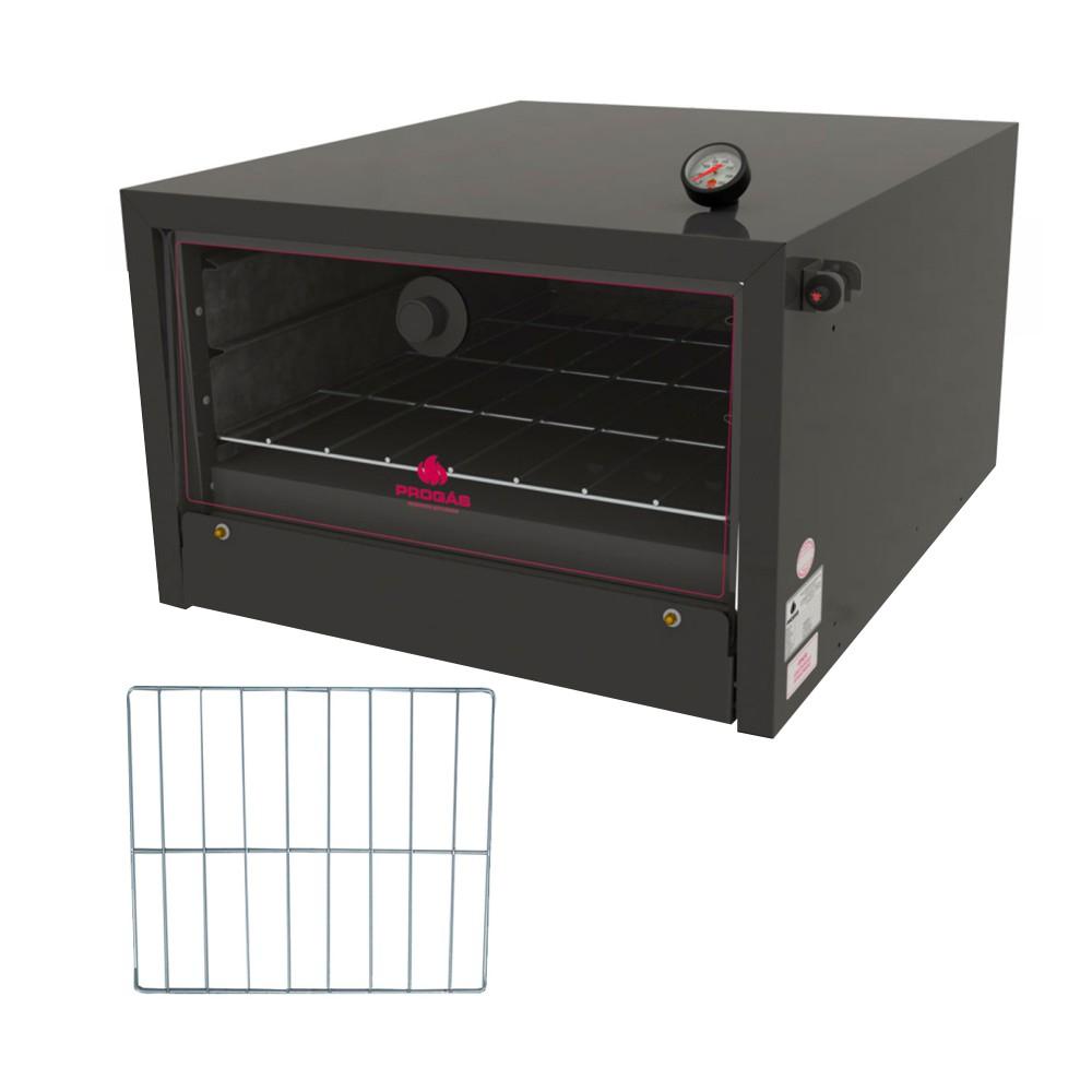 Forno De Lastro a Gás Refratário Mesa FSP-6800 + Grade Extra – Progás