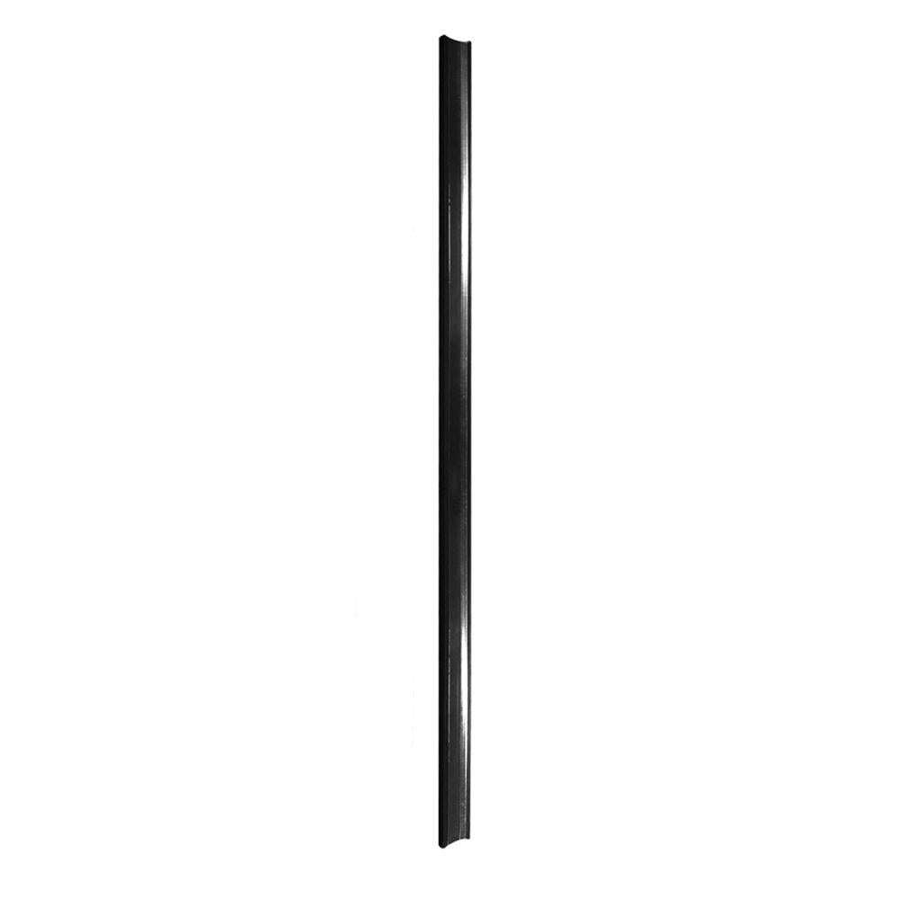 Porta Etiqueta Preto Para Gôndolas Prateleiras de Supermercado New Plus - Sa Gondolas