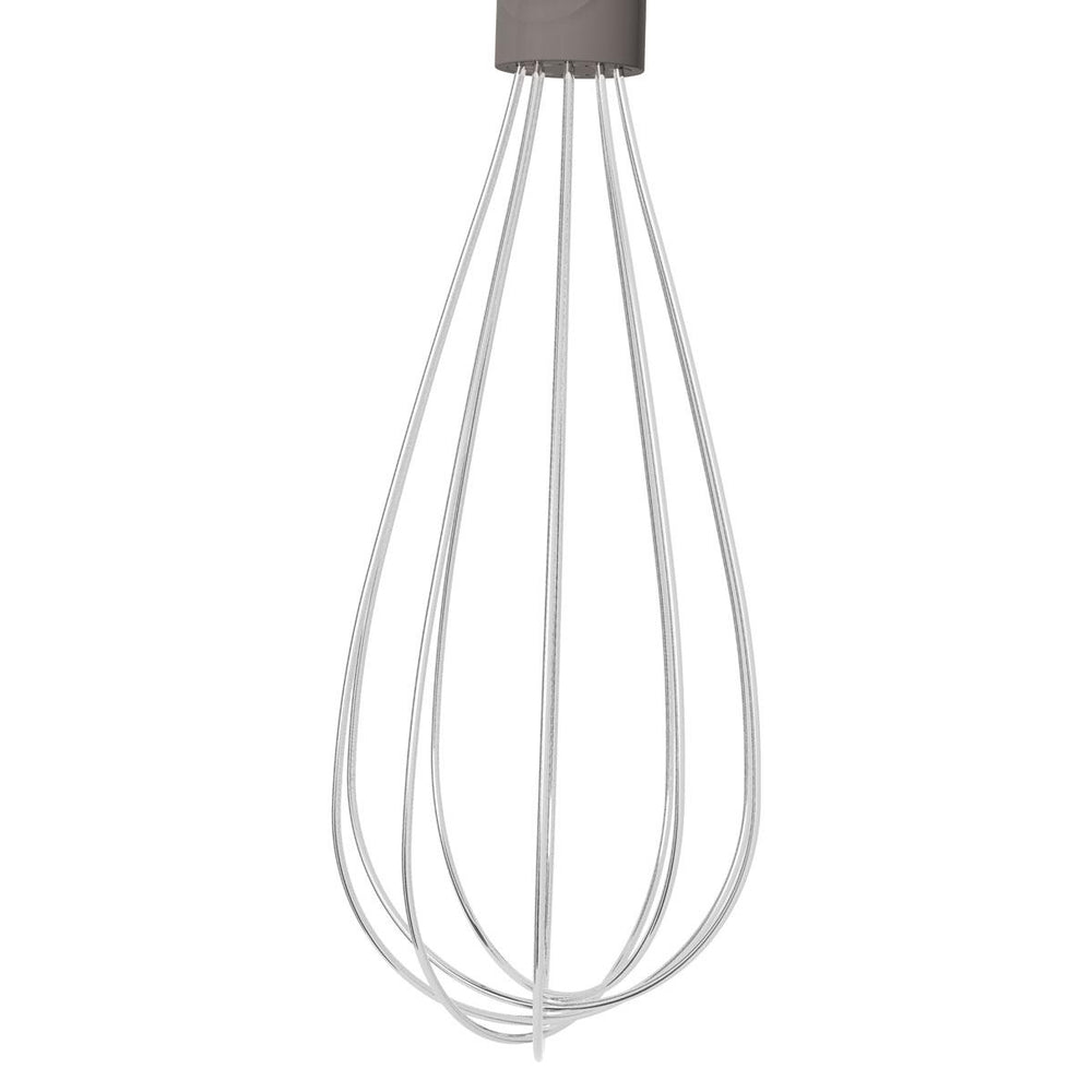Batedor Manual Softta em Aço Inox Com Cabo Emborrachado Cinza - Tramontina 25859160