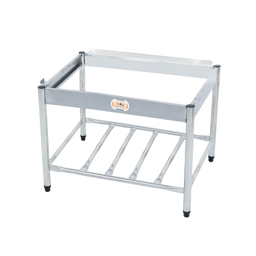 Cavalete de Apoio Inox Para Chapa e Char Broiler Americana CG90 - Venâncio
