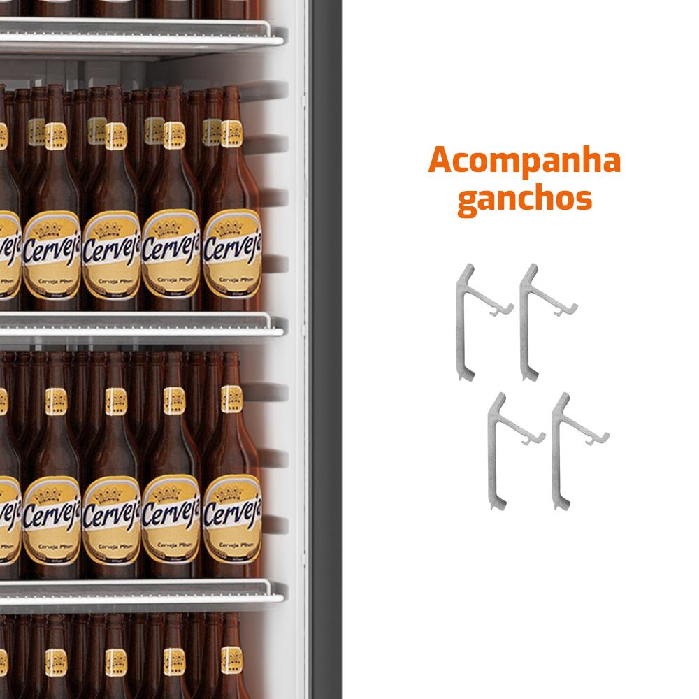 Grade Prateleira Para Visa Branca Modelo 60x48 VCC600S Com Suportes - Refrimate