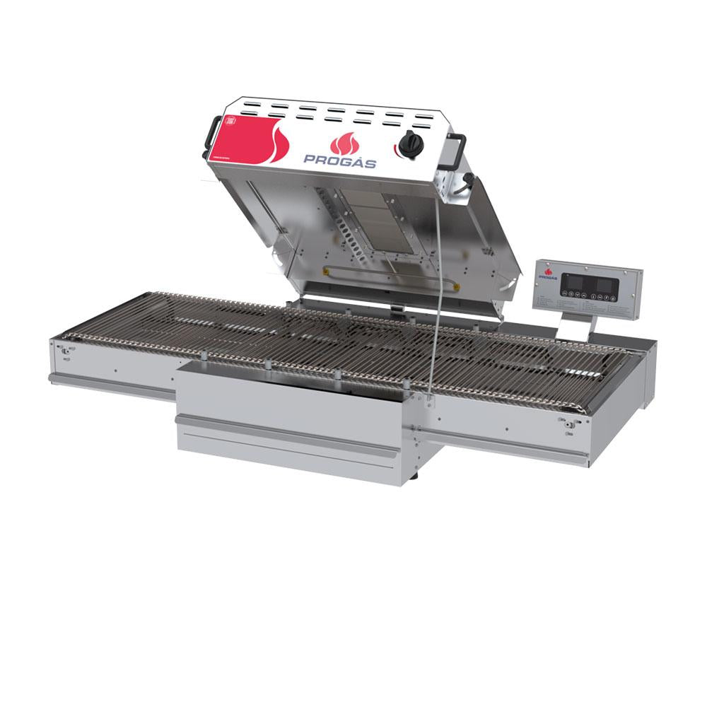 Forno Esteira Elétrico Pizzas 50cm Profissional Trifásico PRFE-500 Hibrido 380T - Progás P45055