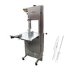 Serra Fita Inox Para Carne Açougue Profissional 2,82m Regulador SL-282 220v Skymsen + Faca + Chaira