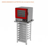 Forno Turbo Prp-004 Plus 220v Vermelho Progás + 8 Assadeiras Cimapi