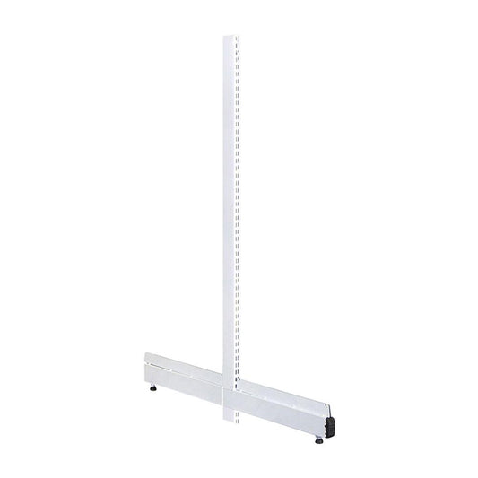 Conjunto Pé Central Coluna Para Gôndolas New Plus 1,70m Base 40cm - Sa Gôndolas