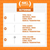 KIT - Jogo de Facas, Garfos e Colheres Búzios 108 Peças em Aço Inox IBAG - Tramontina