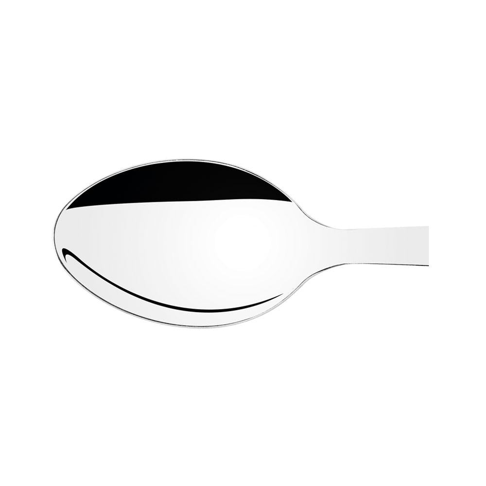 Kit - 60 Colheres de Sobremesa Leme Com Lâmina Em Aço Inox Cabo Preto Cspbag - Tramontina