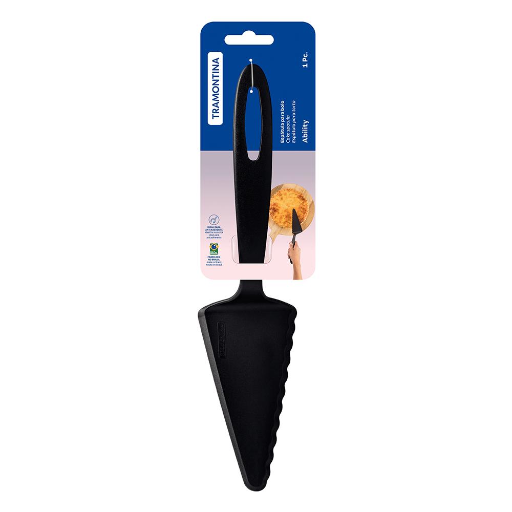 Espátula Para Bolo e Torta 30cm Ability em Nylon Preto - Tramontina 25164100