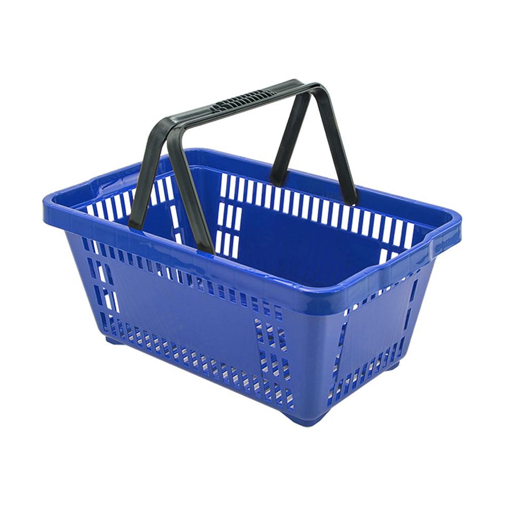 Cesto De Compras Supermercado Plástico 16L D100 Cód. 3000 - Della Plast