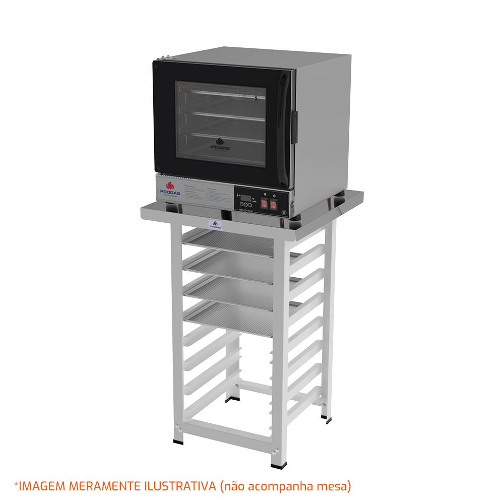 Kit Forno Turbo Elétrico PRP-004 Plus 220V Preto Progás + 4 Assadeiras Cimapi