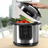Panela de Pressão Elétrica Caçarola Multicooker Multiuso Digital Inox 6L EPP60DI 127V - EOS