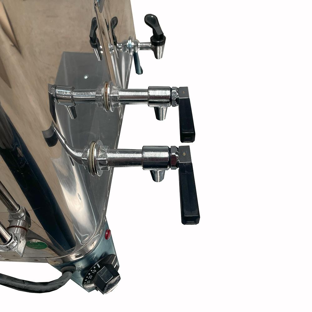 SEMINOVO - Cafeteira Industrial Elétrica Com Bule, Depósito 3L e Esterilizador MC13 127V - Universal