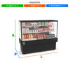 Vitrine Confeitaria Refrigerada Vanguard Plus Ar Forçado 145cm Tampo Aproveitável CVPRAF1450TA 220V - Refrimate