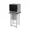 Forno Turbo Prp-004 g2 220v Preto + Bancada Mes-004 Progás + 4 Assadeiras Cimapi