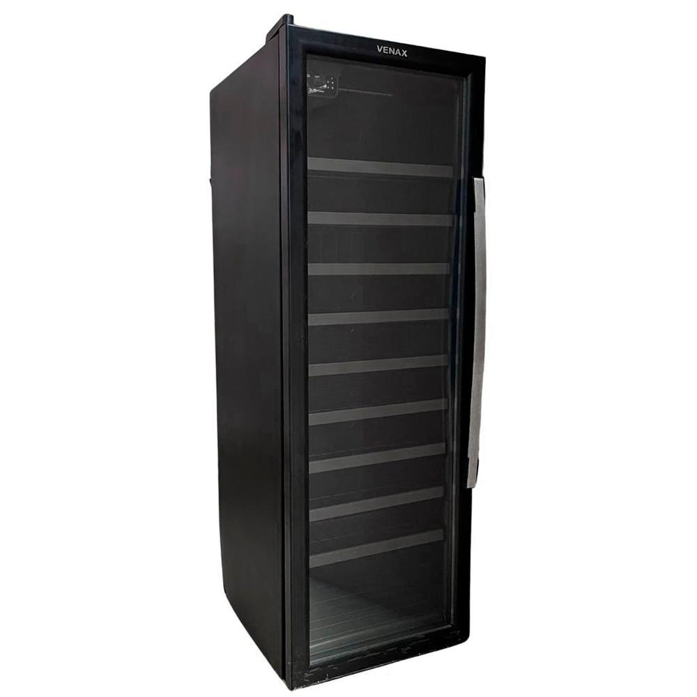 SEMINOVO - Adega Piubella 200 Para 50 Garrafas Preto Porta Invertida 127V - Venax