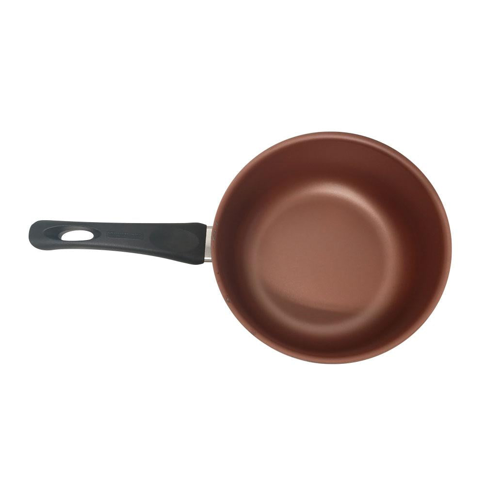 Semi - Panela Paris Alumínio Interno Antiaderente Externo Poliéster Preto 20cm 2,9L PATP4 Tramontina