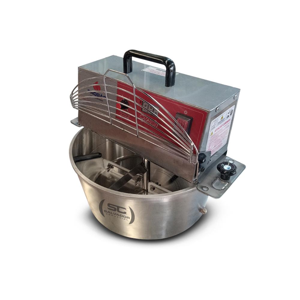 Misturador De Doces 10 Litros Panela Mexedora Mixer Massa Coxinha PRMQ-10 Cooktop Bivolt - Progás P41288