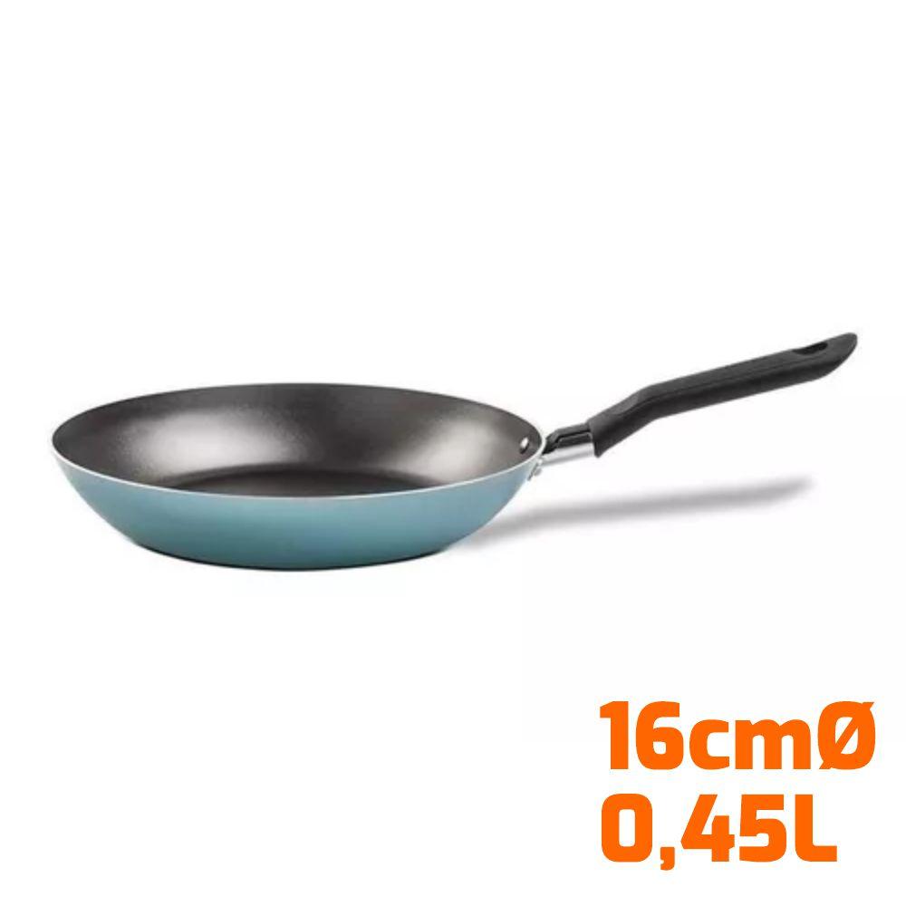 Frigideira Alumínio Antiaderente 0,45l Verde Brinox Com Espátula Frigideira Tramontina
