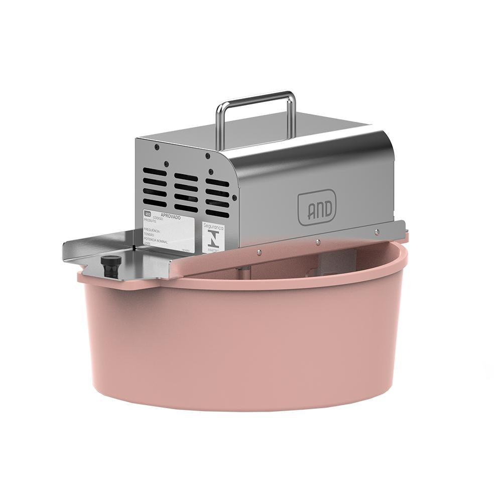 Misturador De Doces 7 Litros Panela Mexedora Mixer Bivolt Rosa Mousse - Anodilar 3243