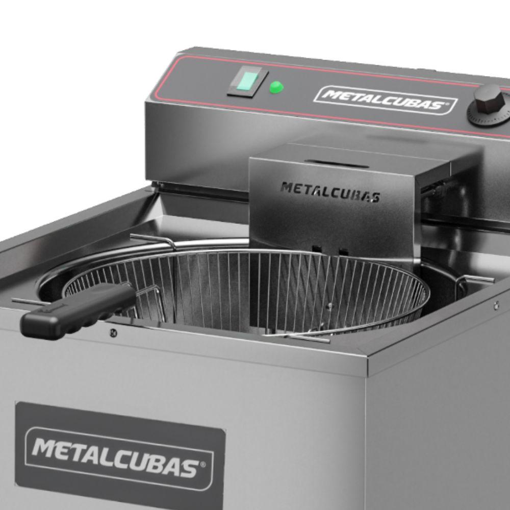 Cesto Multiuso Redondo Galvanizado Para Fritador Fao1 e Fao1 cr - Metalcubas Mtc3312