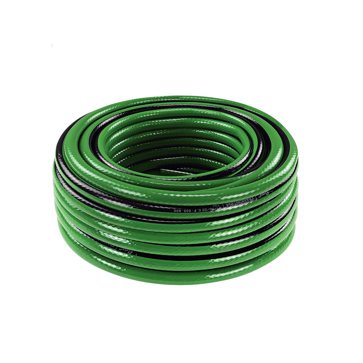 Conjunto Irrigação Enrolador Mangueira 20m Esguicho Adaptadores Engates 9pcs - Tramontina 78594600